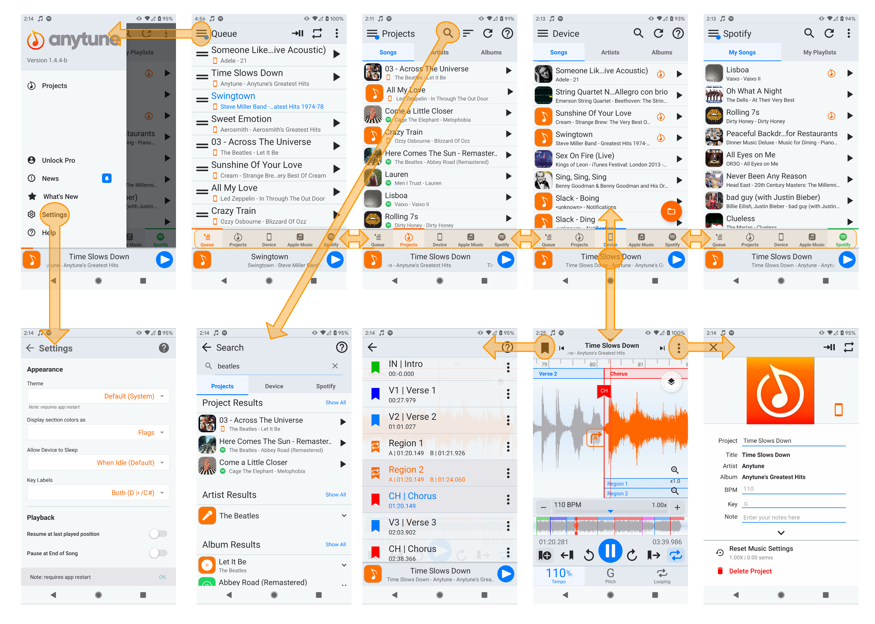 Apps de música: agregar y configurar un reproductor de Spotify, Centro de  Ayuda